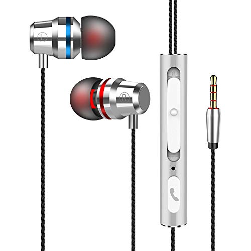 Amazon.co.jp: 【版】Samci 3.5mm 有線 イヤホン マイク付き リモコン